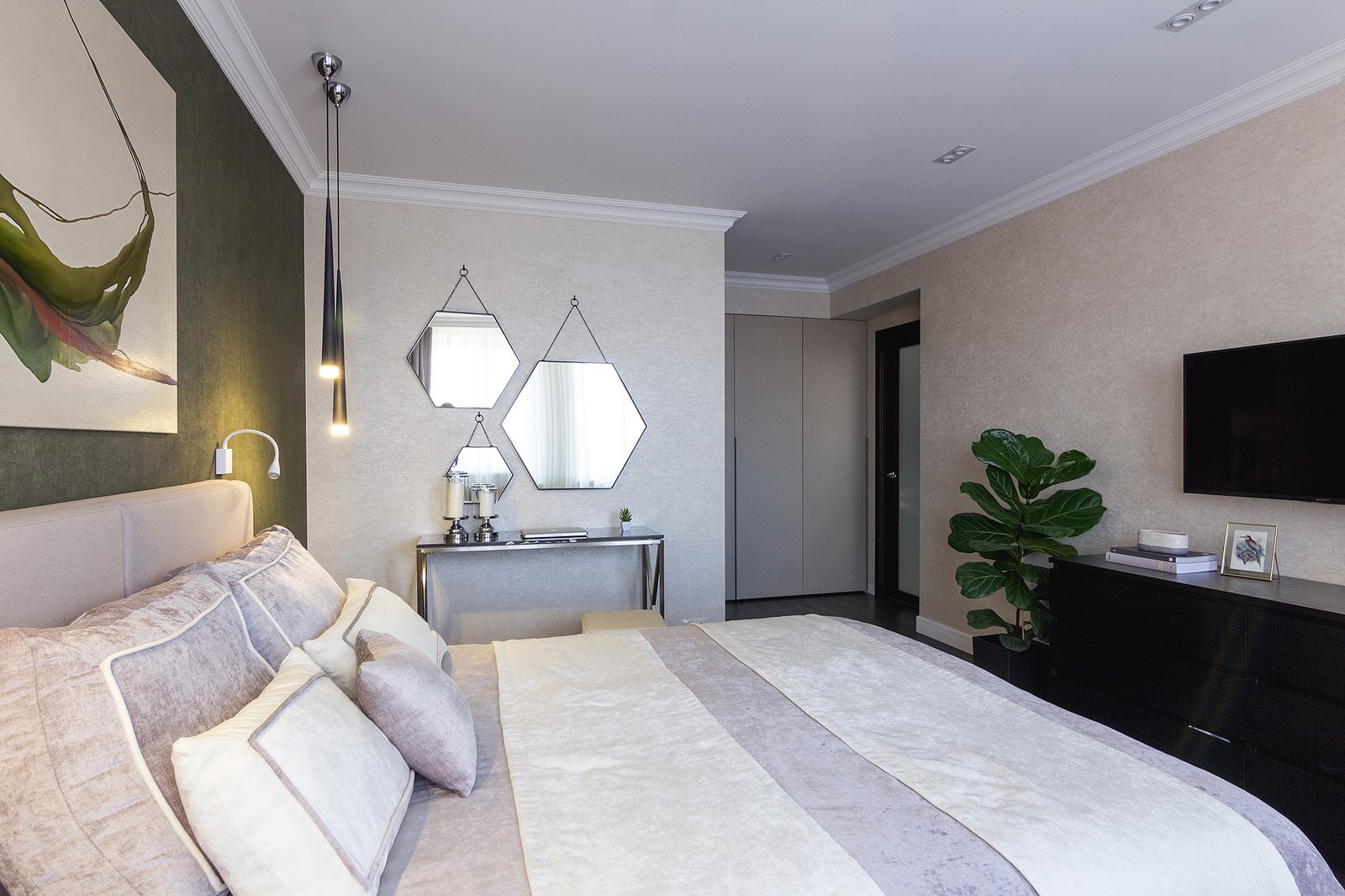 Реализованный проект квартиры 73,22 м/кв