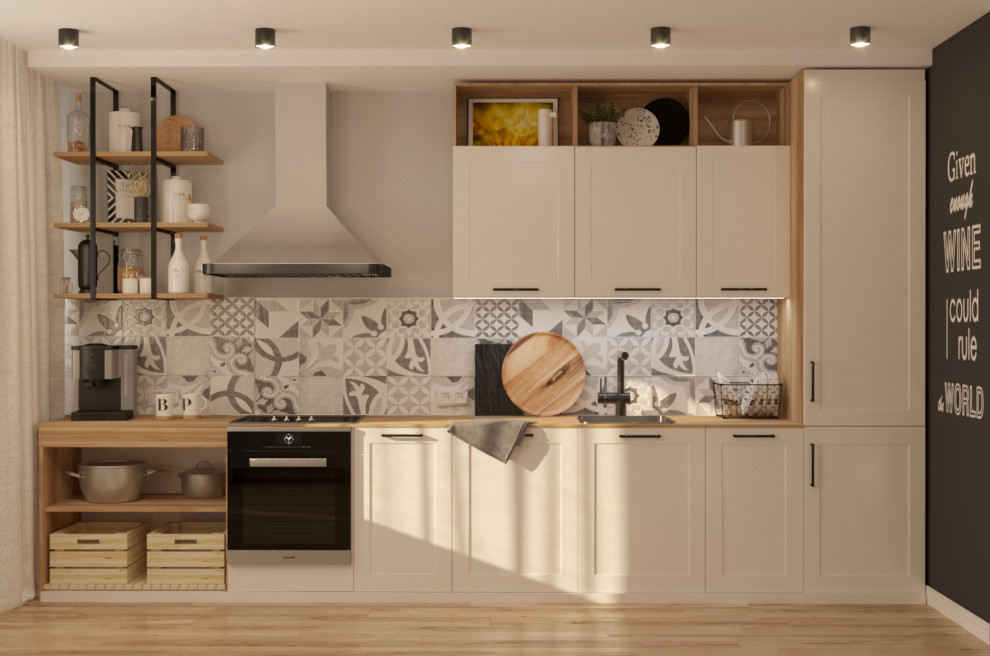 Визуализация гостиной и спальни