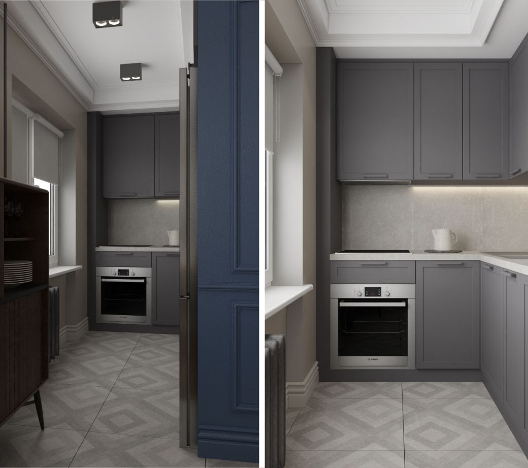 ЖК Октябрьское Поле, 3 комнаты, 60 м²