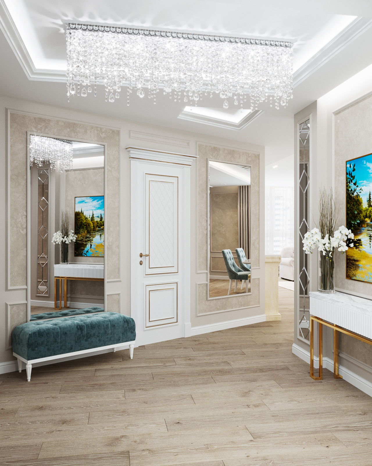 2019г. Квартира 120 м2 в ЖК "Панорама"