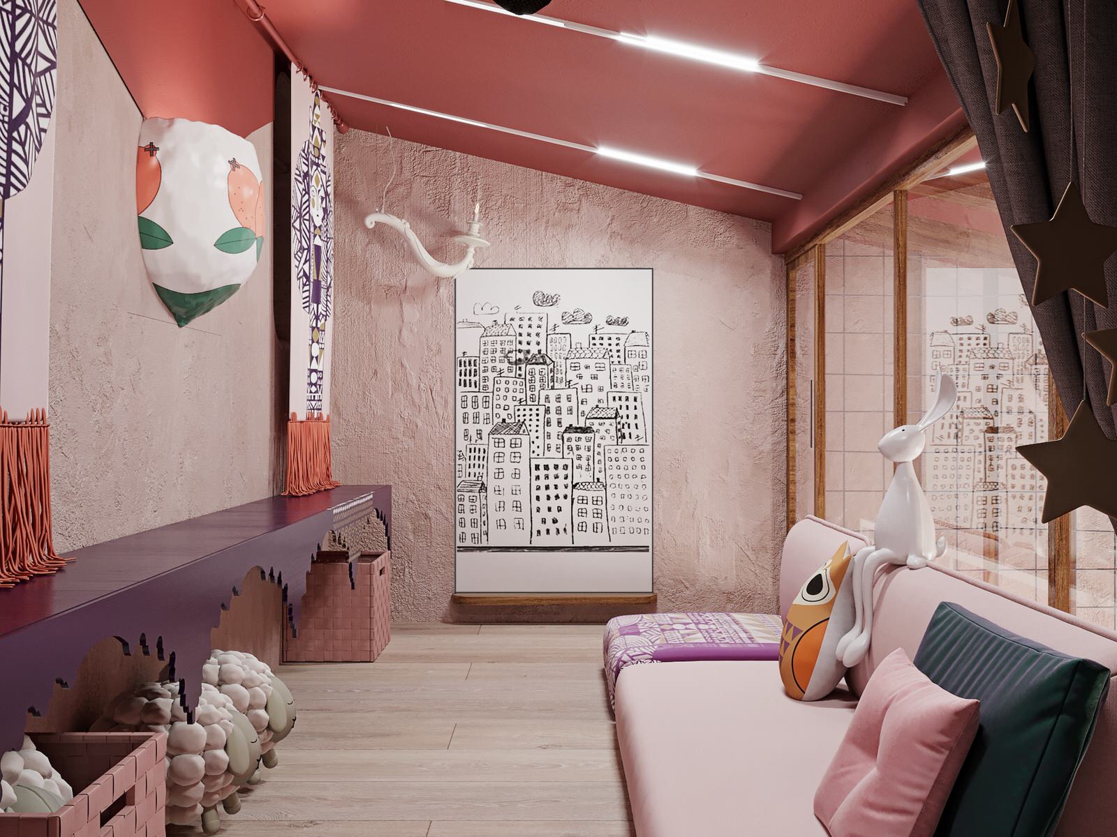 Детская. Квартира в ЖК "Ангелово"