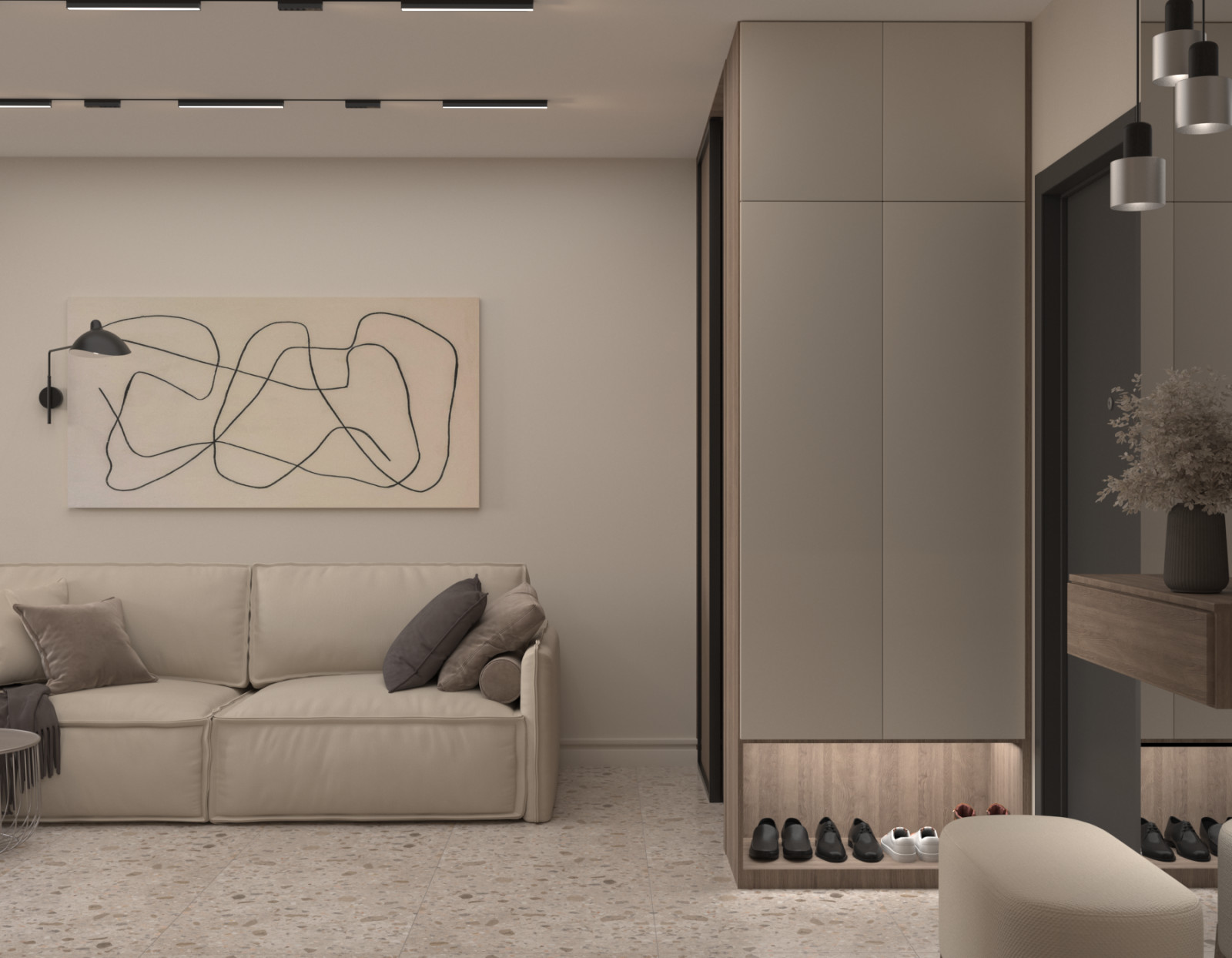 Проект из 1 комнатной в 2-х комнатную