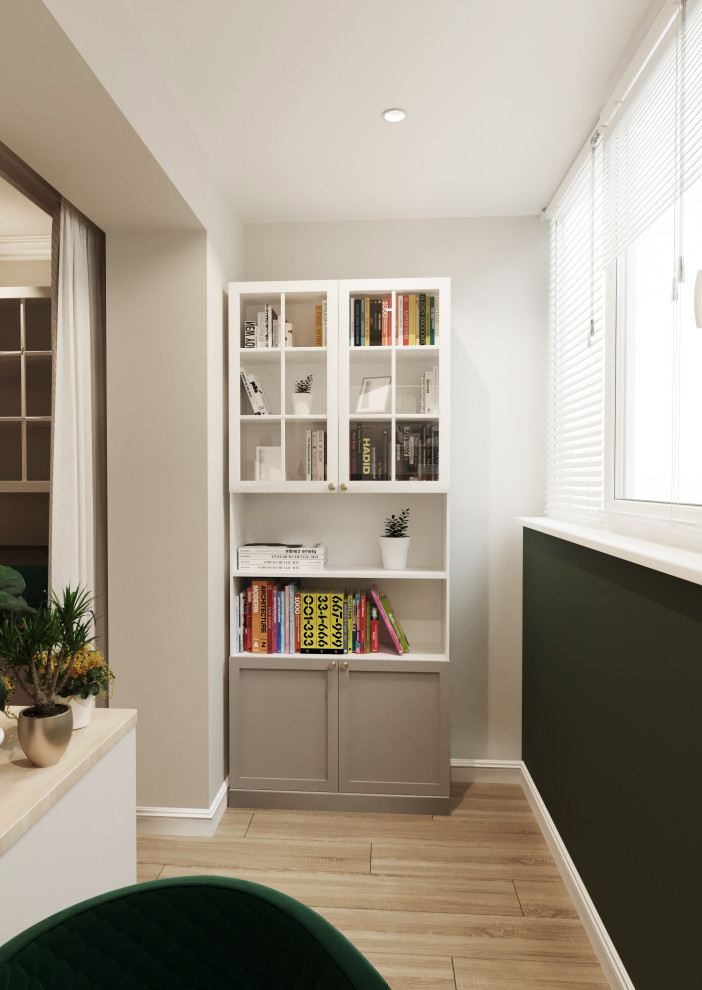 Визуализация кухни и гостиной