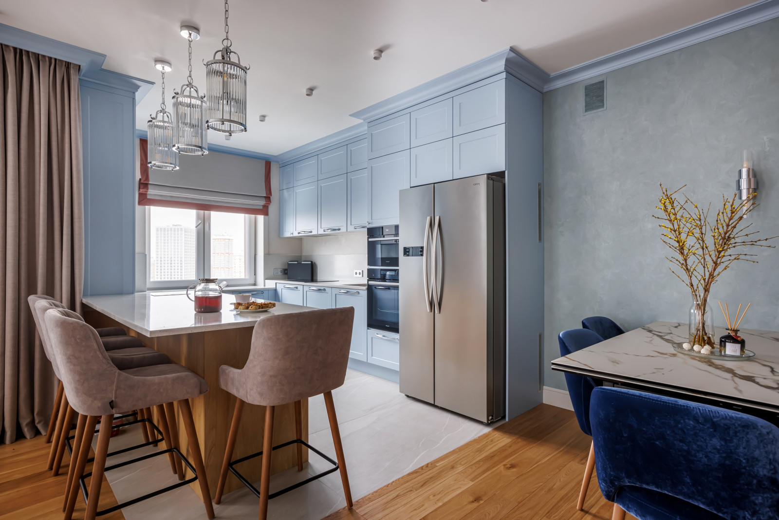 Квартира с видом на ботанический сад