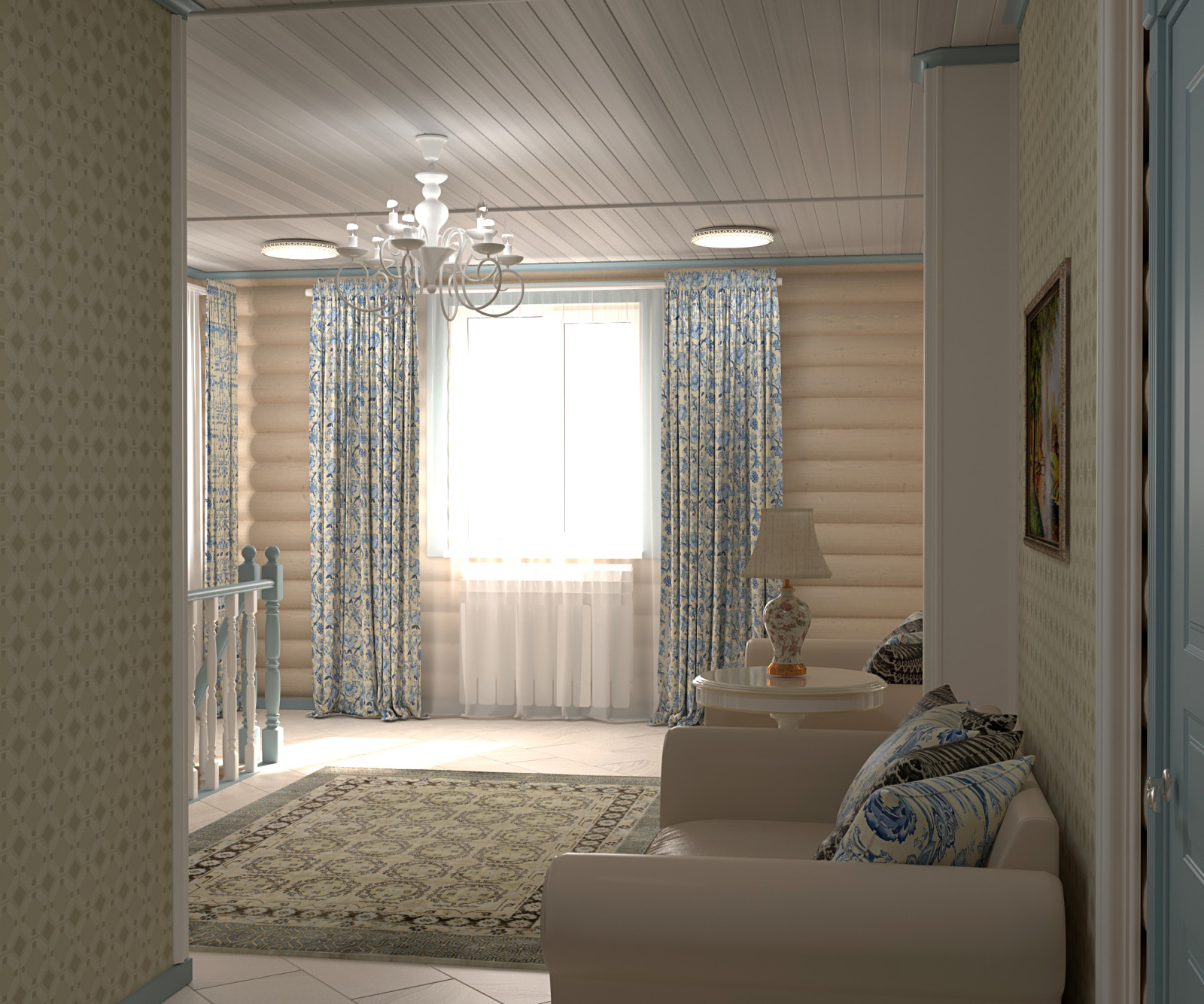 Интерьер жилого дома