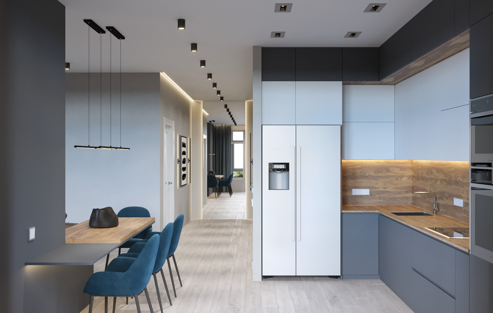 Проект кватиры в Москве 71 м2