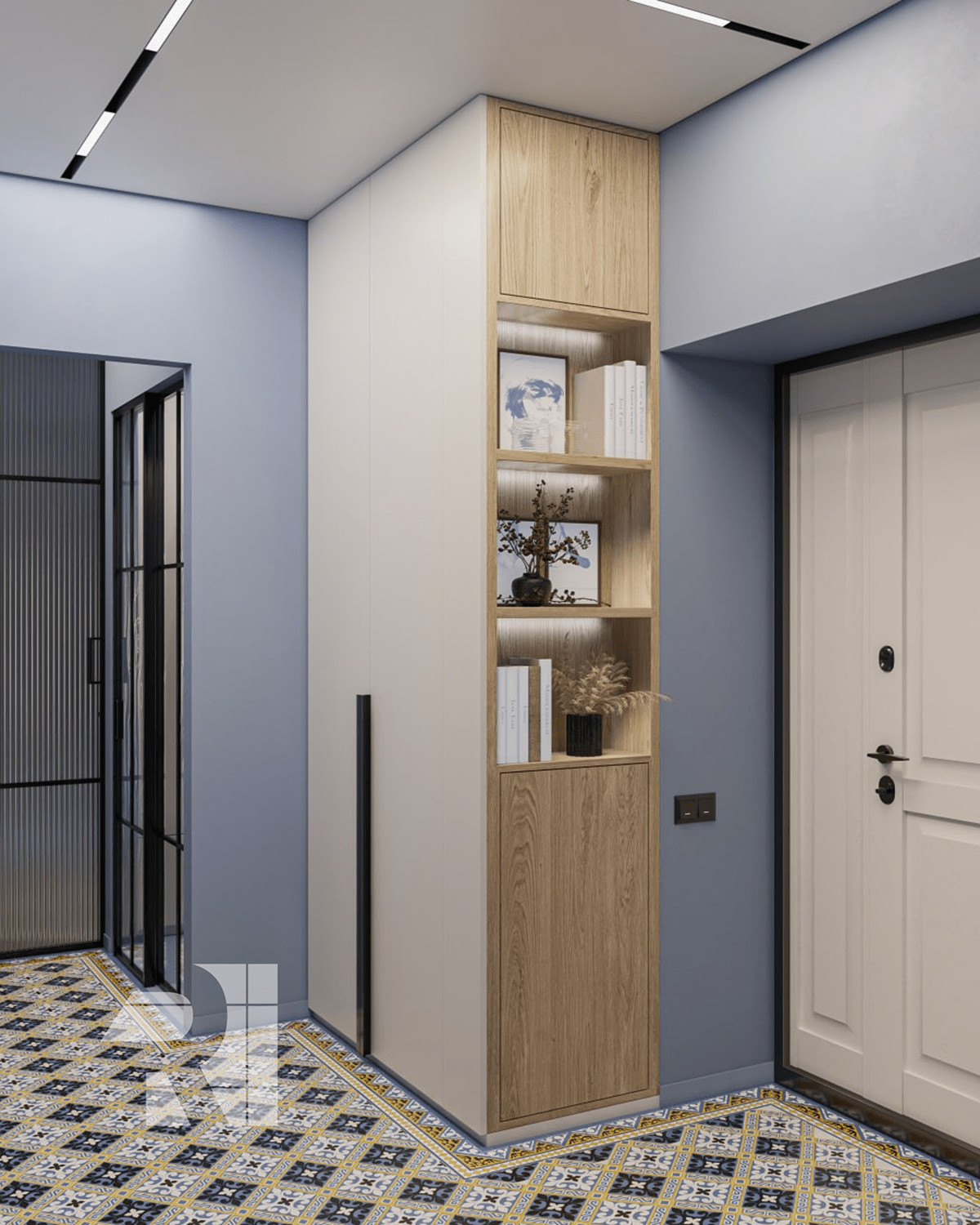 Двухкомнатная квартира в современном стиле