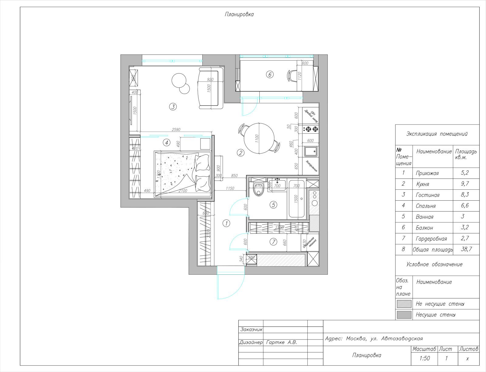 Квартира в ЖК Парк Легенд