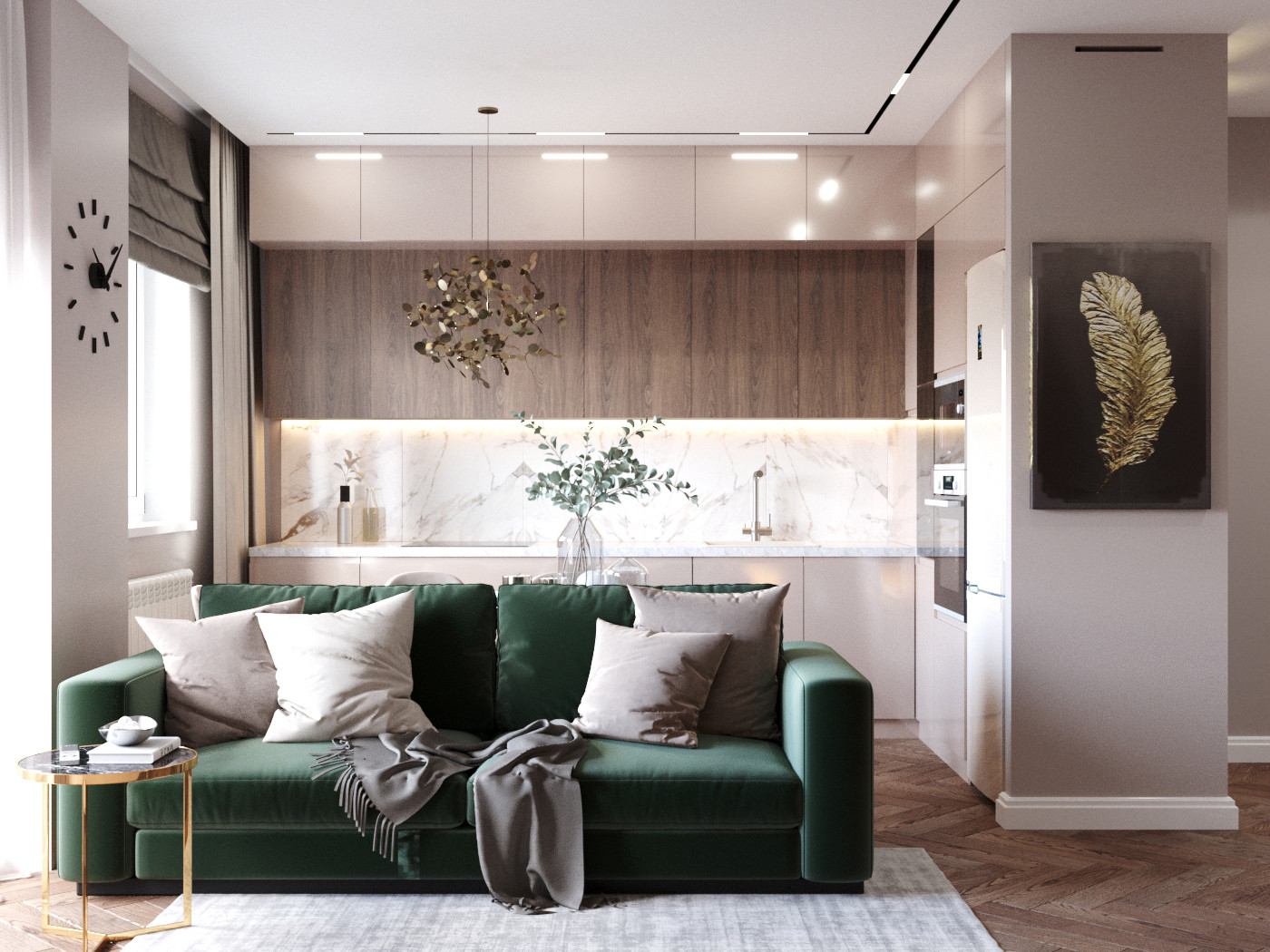 Обложка проекта: Интерьер квартиры жк Калининский