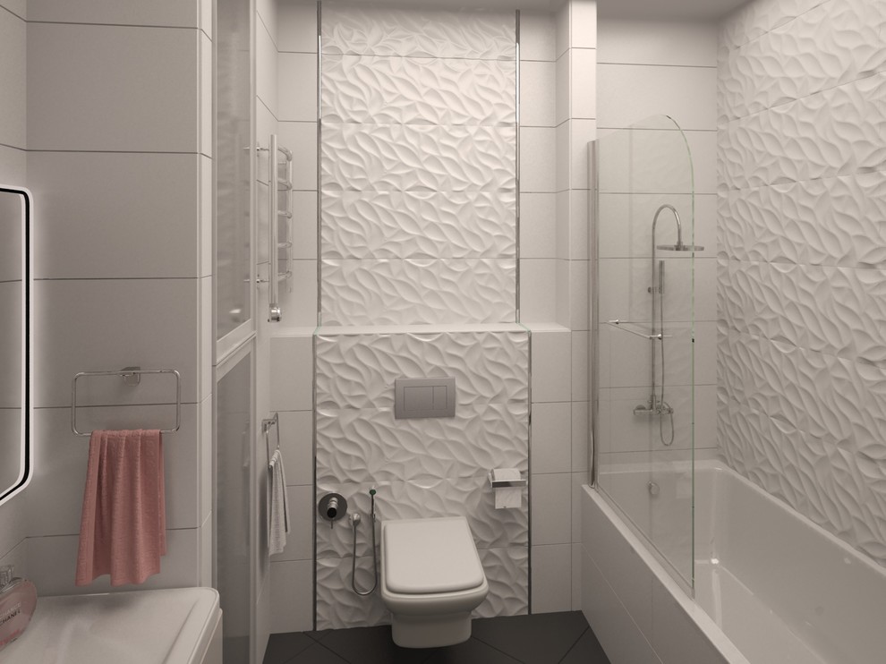 Обложка проекта: Белая ванная