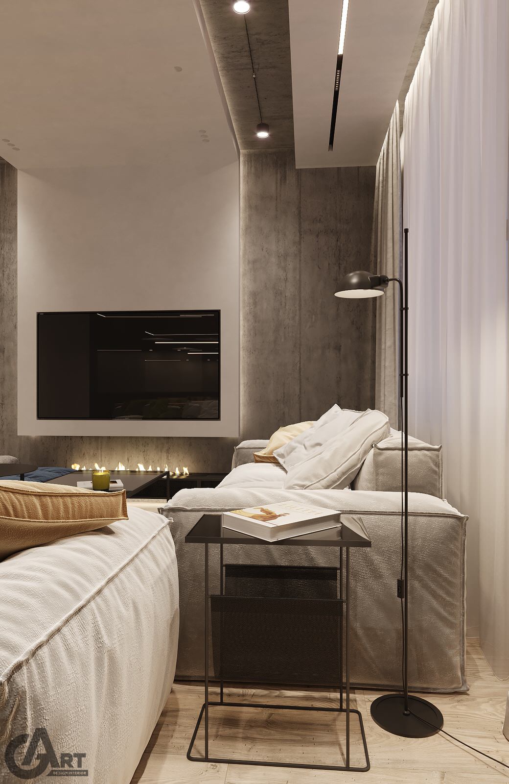 Проект квартиры на улице Верхние поля