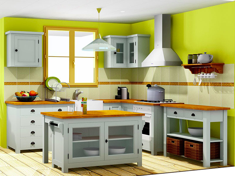 кухни в стиле прованс 2