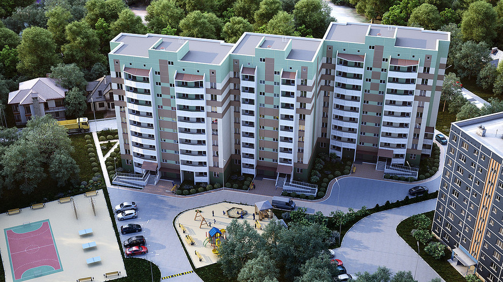 Офисы, кабинеты, лестничные марши, фасады