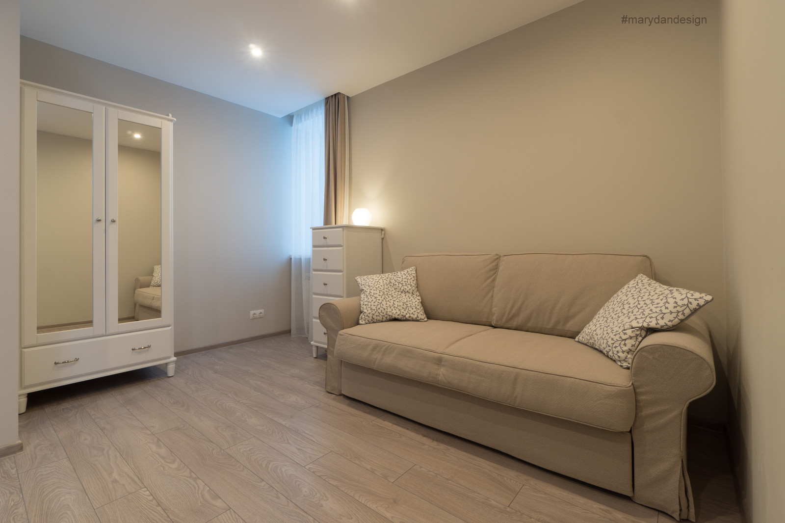 Обложка проекта: Загородный дом гостевая спальня