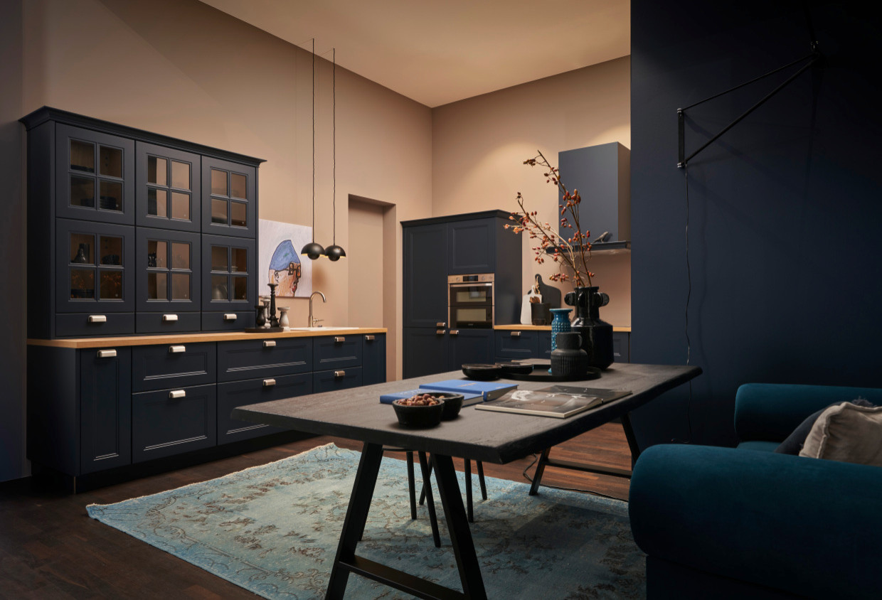 Windsor Lack Tiefblau softmatt