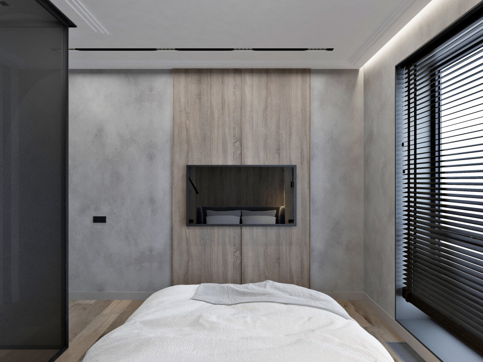 Минимализм для молодой семьи в ЖК Wellton Towers, г. Москва