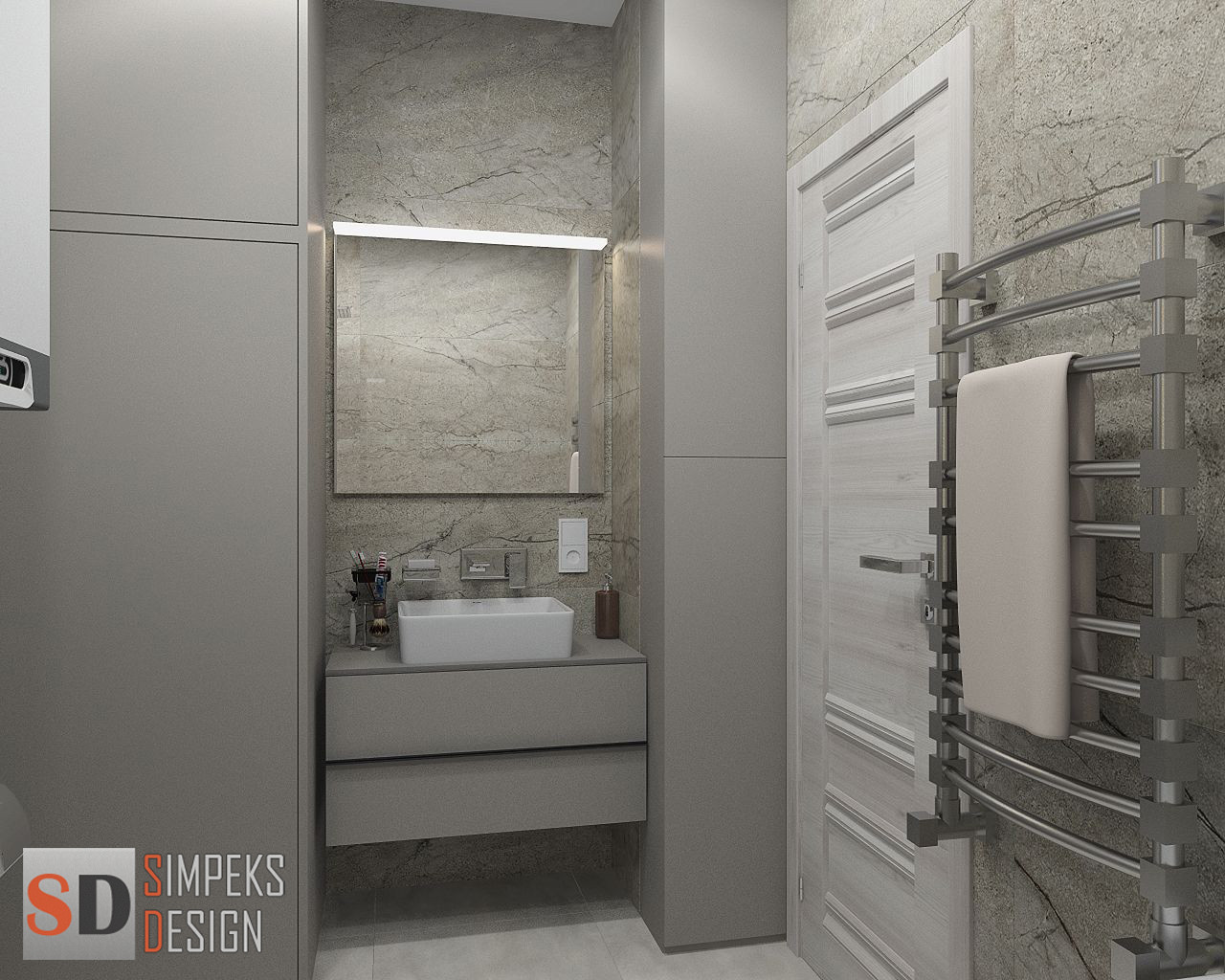 Мебель под заказ в санузле