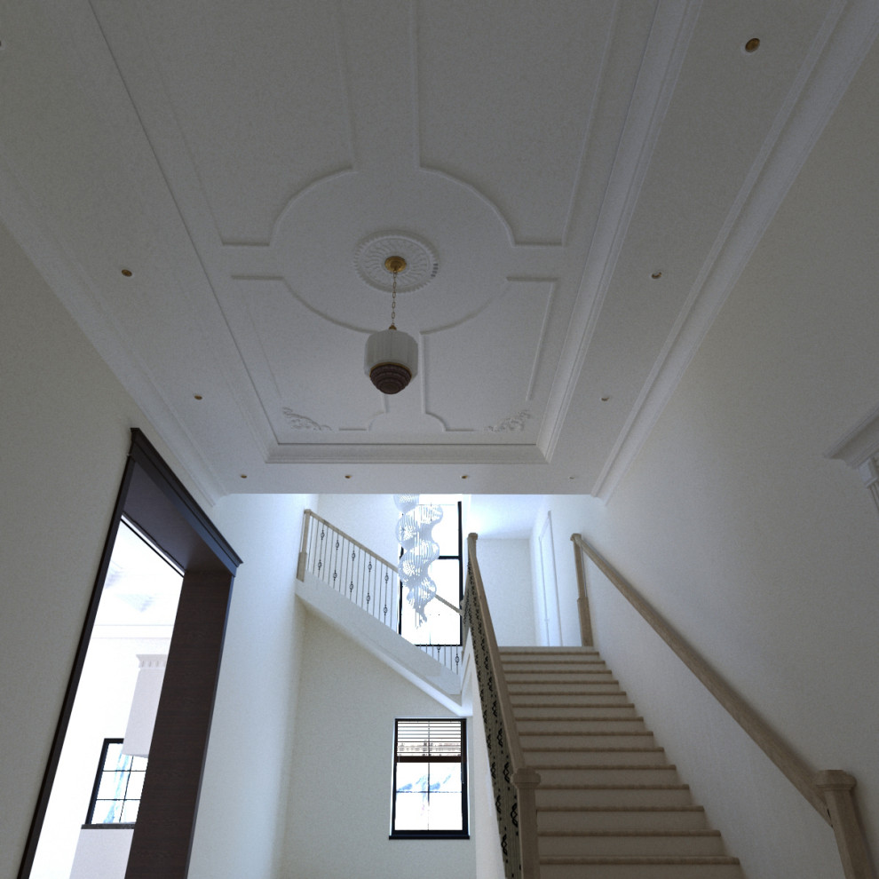 Интерьер с элементами классики