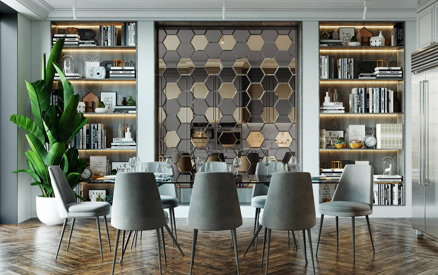 Обложка проекта: Зеркальное панно Бергамо