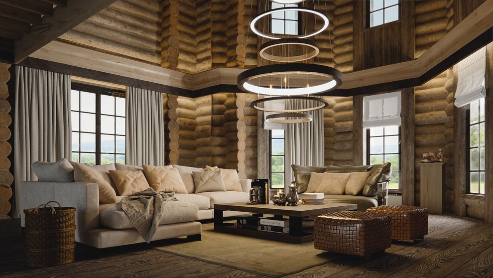 Обложка проекта: ДОМ ИЗ КАРЕЛЬСКОЙ СОСНЫ