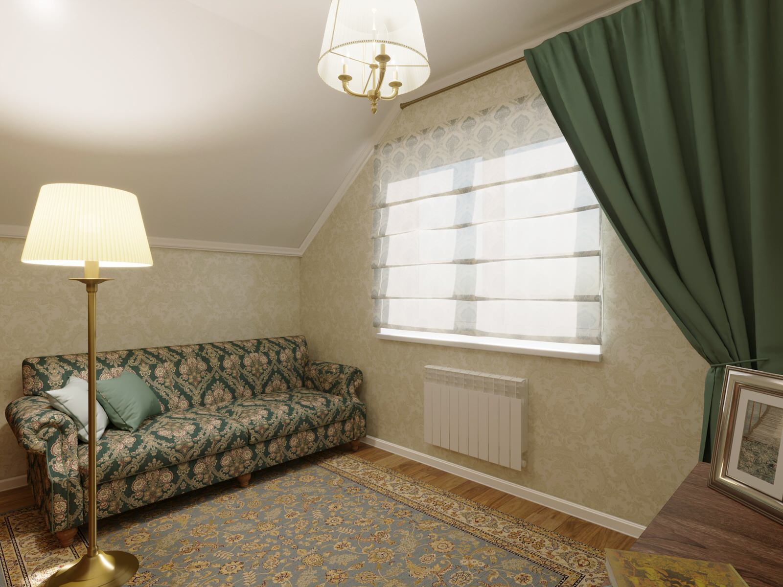 Дизайн проект загородного дома в английском стиле