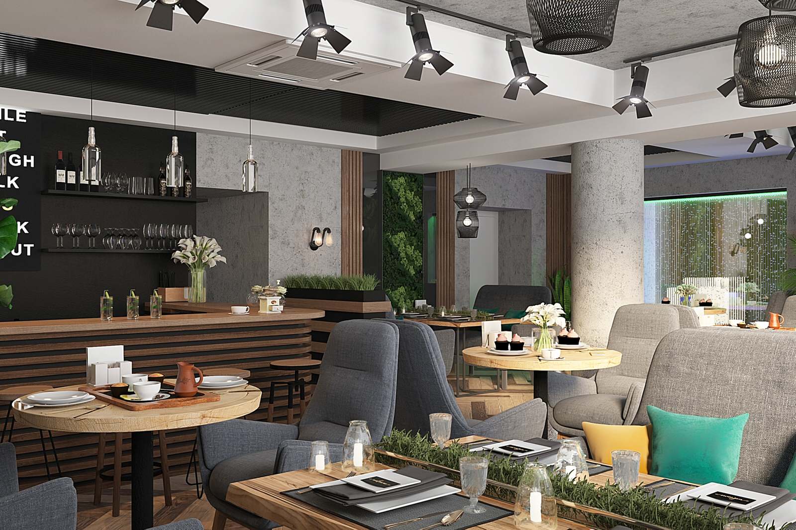 Дизайн-проект кофейни