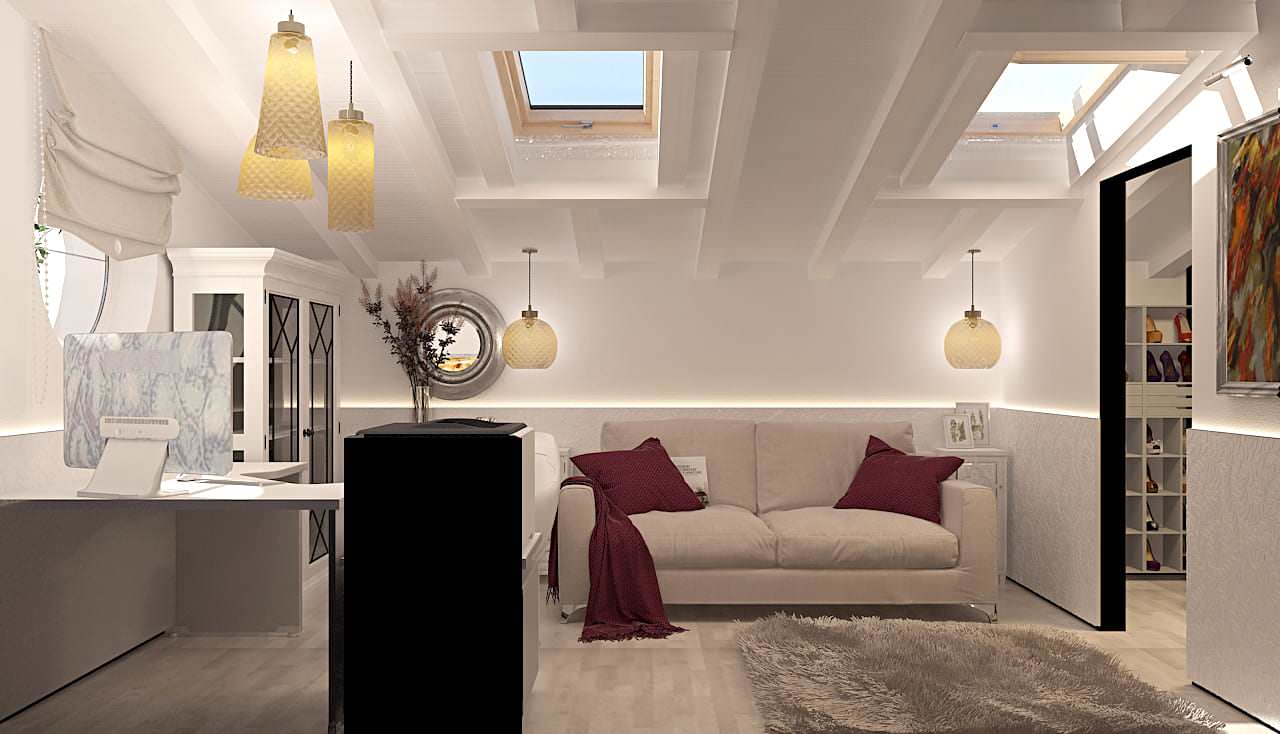 Двухэтажная квартира. Милан, Италия