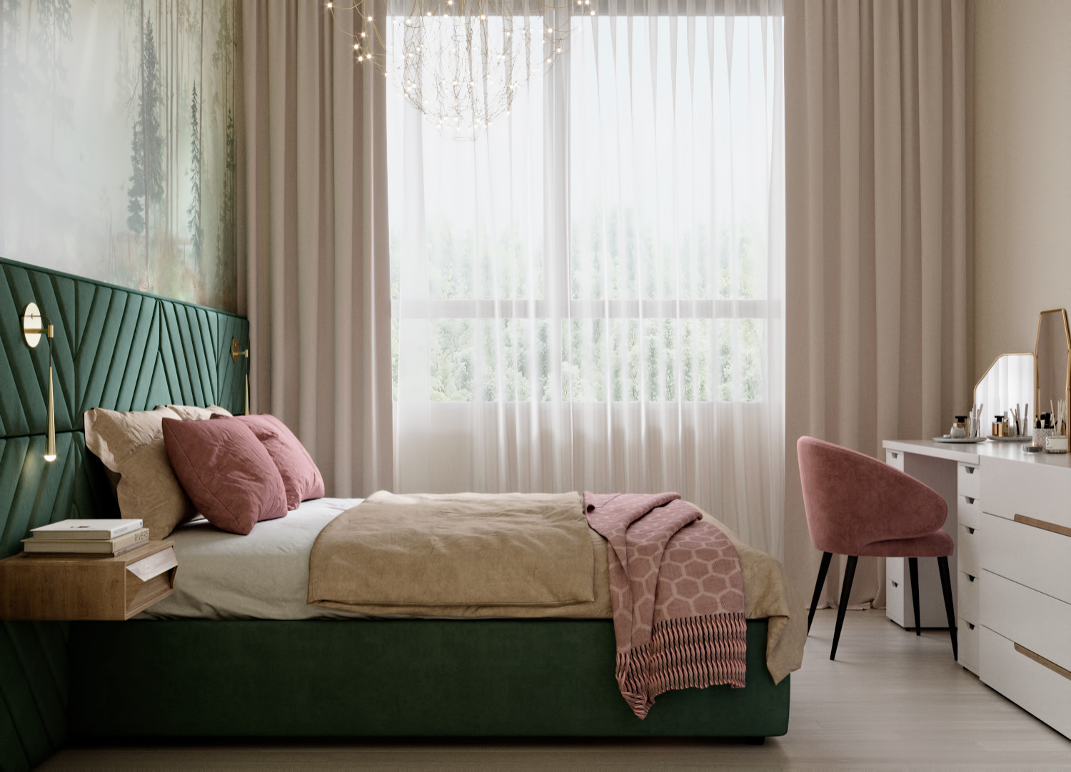 Квартира "Пейзаж в Горах"