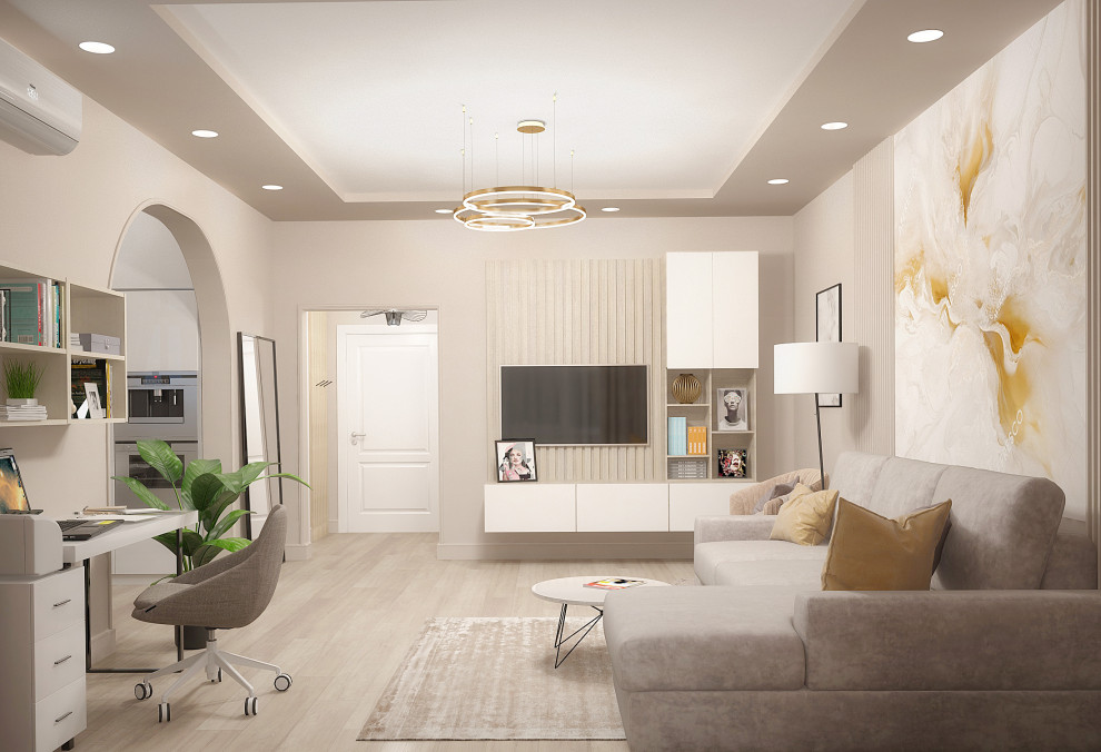 Обложка проекта: Однокомнатная квартира для девушки