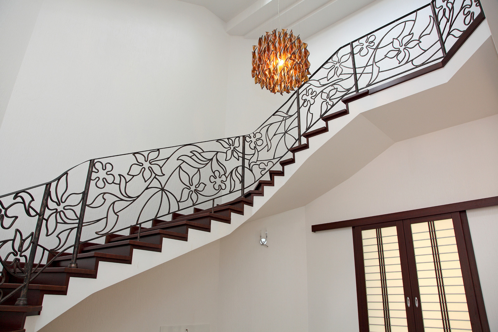 Ограждение лестницы в стиле ар деко