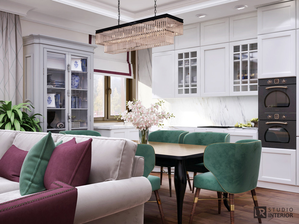 Обложка проекта: Квартира 100 кв/м, ЖК "Белые Россы"