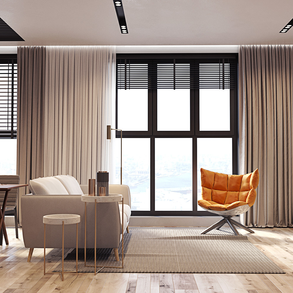 Интерьер квартиры 92 м2 в Екатеринбурге