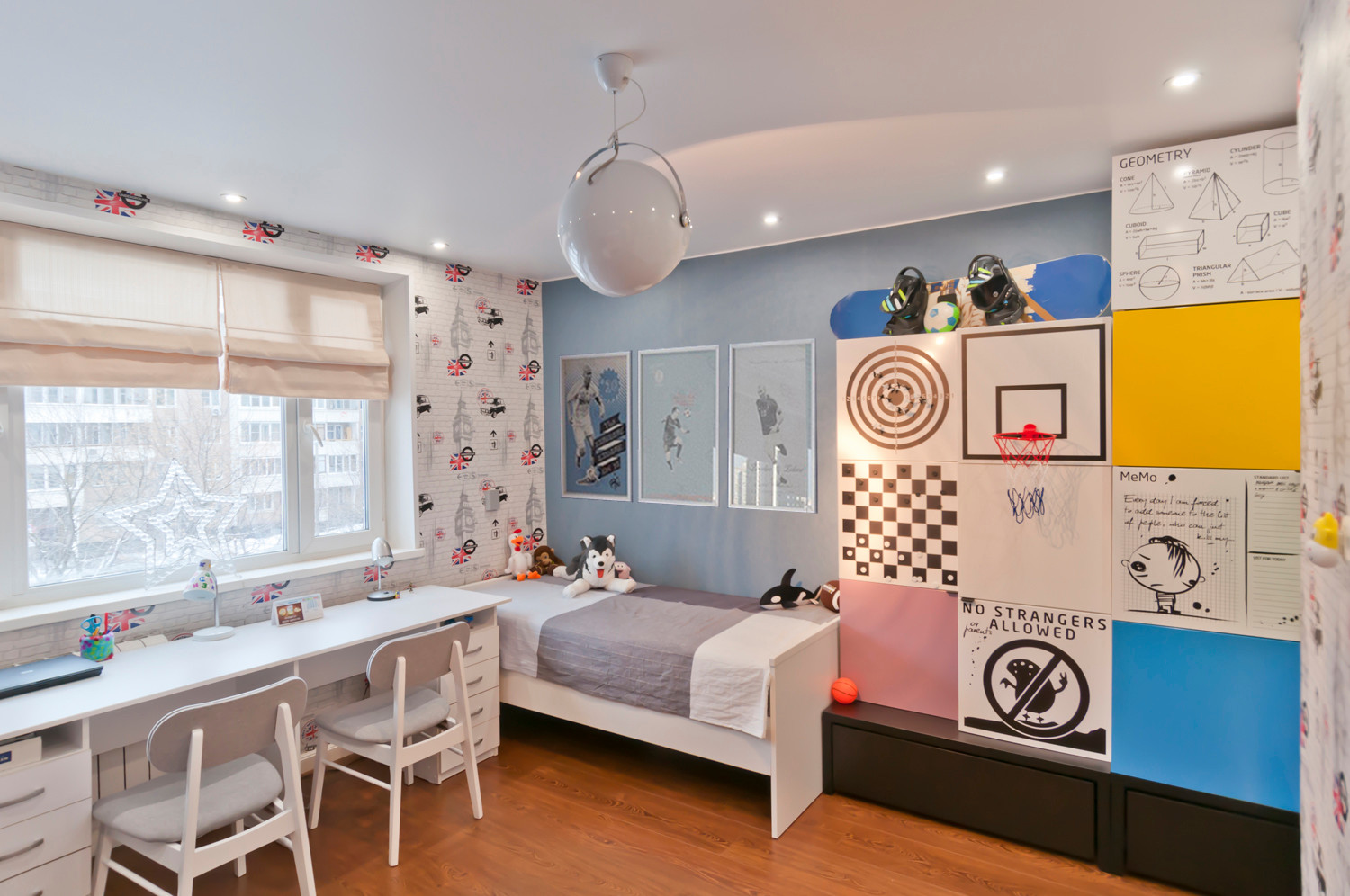 Детская комната для двоих детей