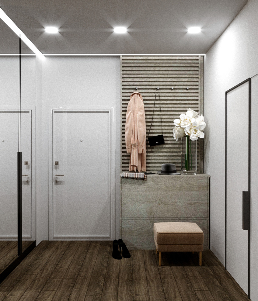 Дизайн интерьер квартиры в современном стиле (минимализм+лофт)