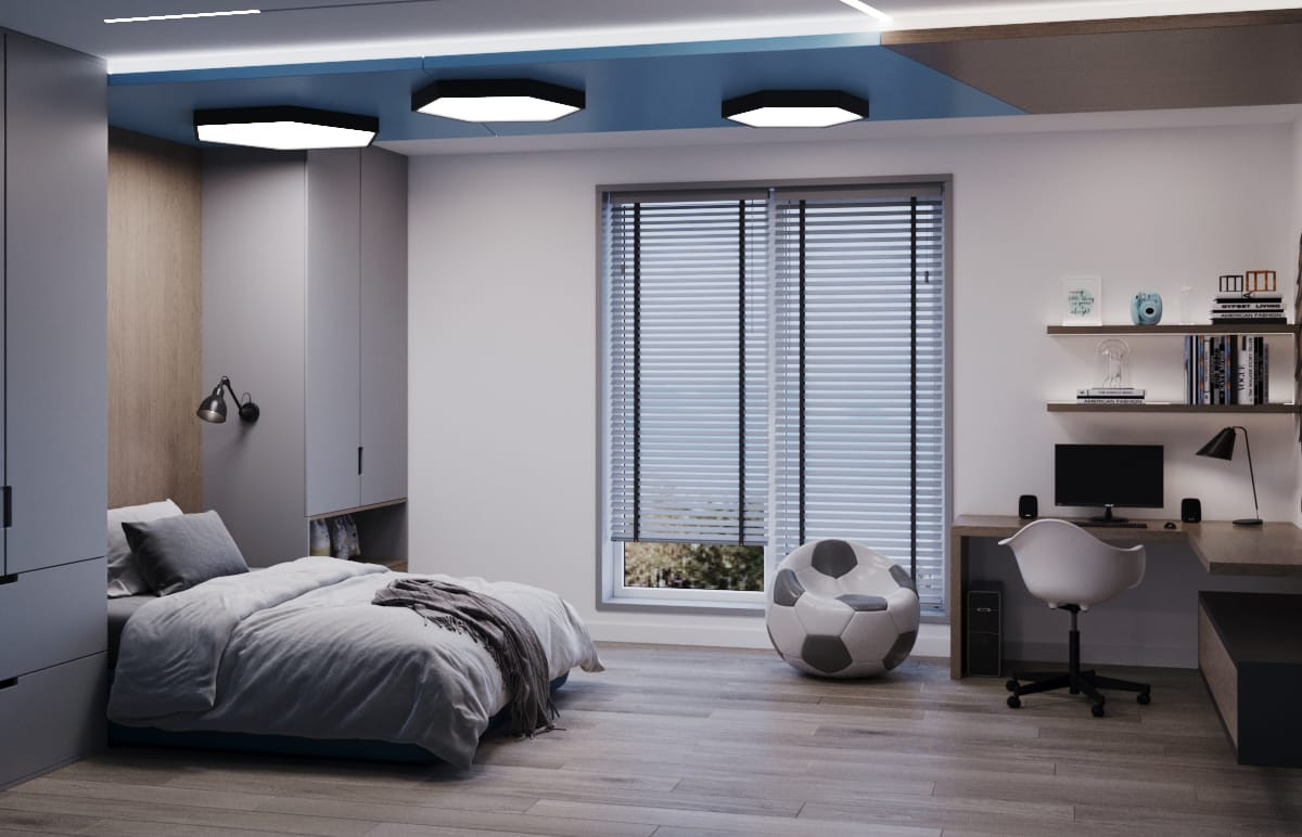 Частный дом // 2 этаж // Дизайн студия Льва Терехова