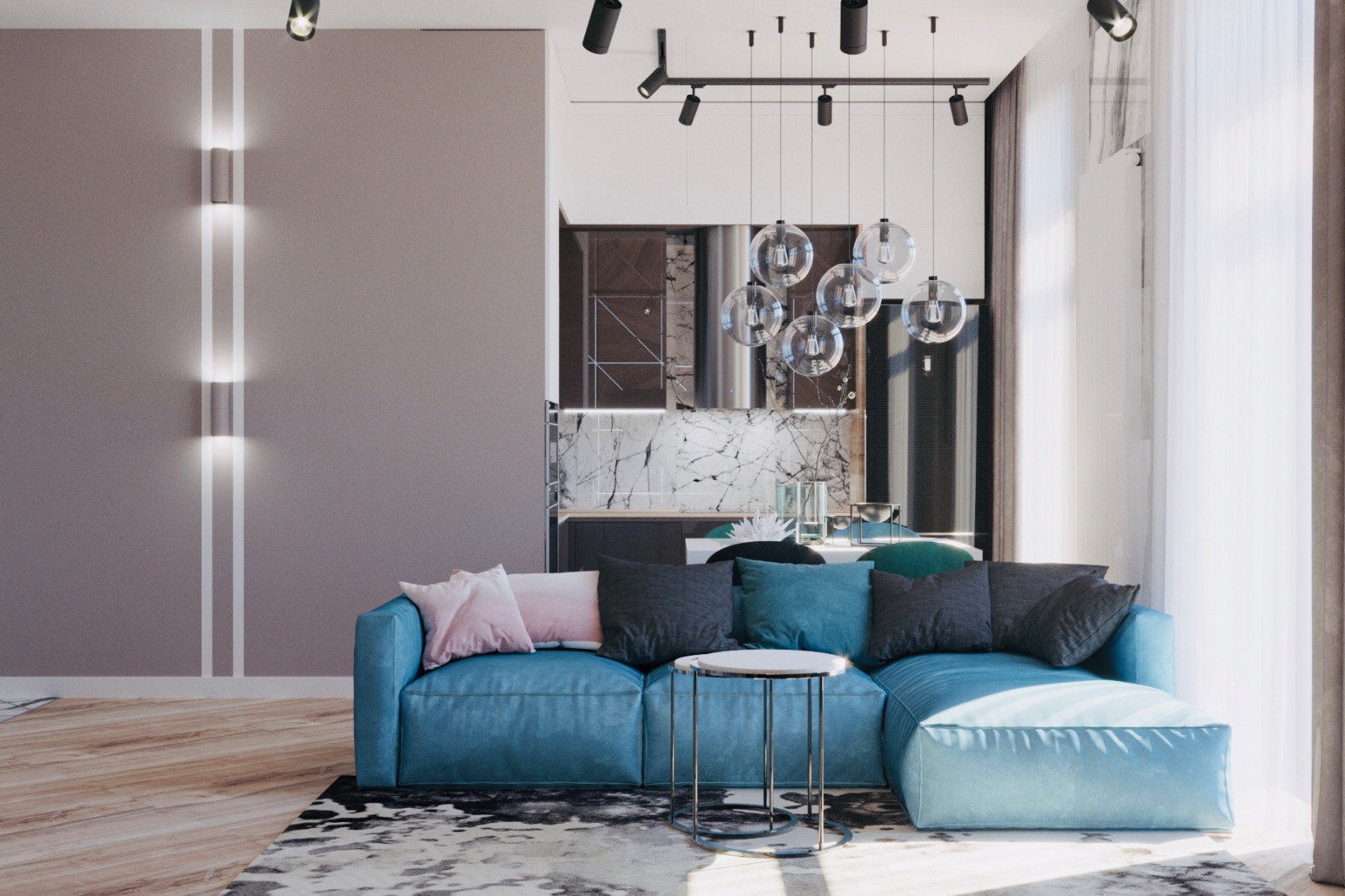 Квартира 90 м2 Ядринцевский Квартал г.Новосибирск