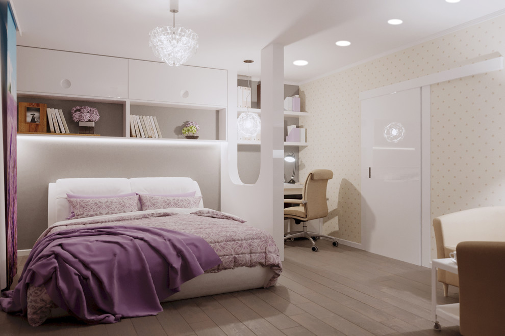 лавандовая спальня