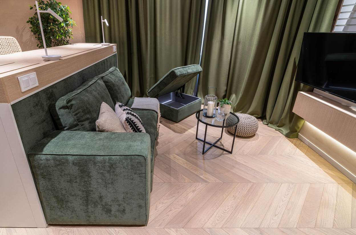 Гостиная на испанском берегу