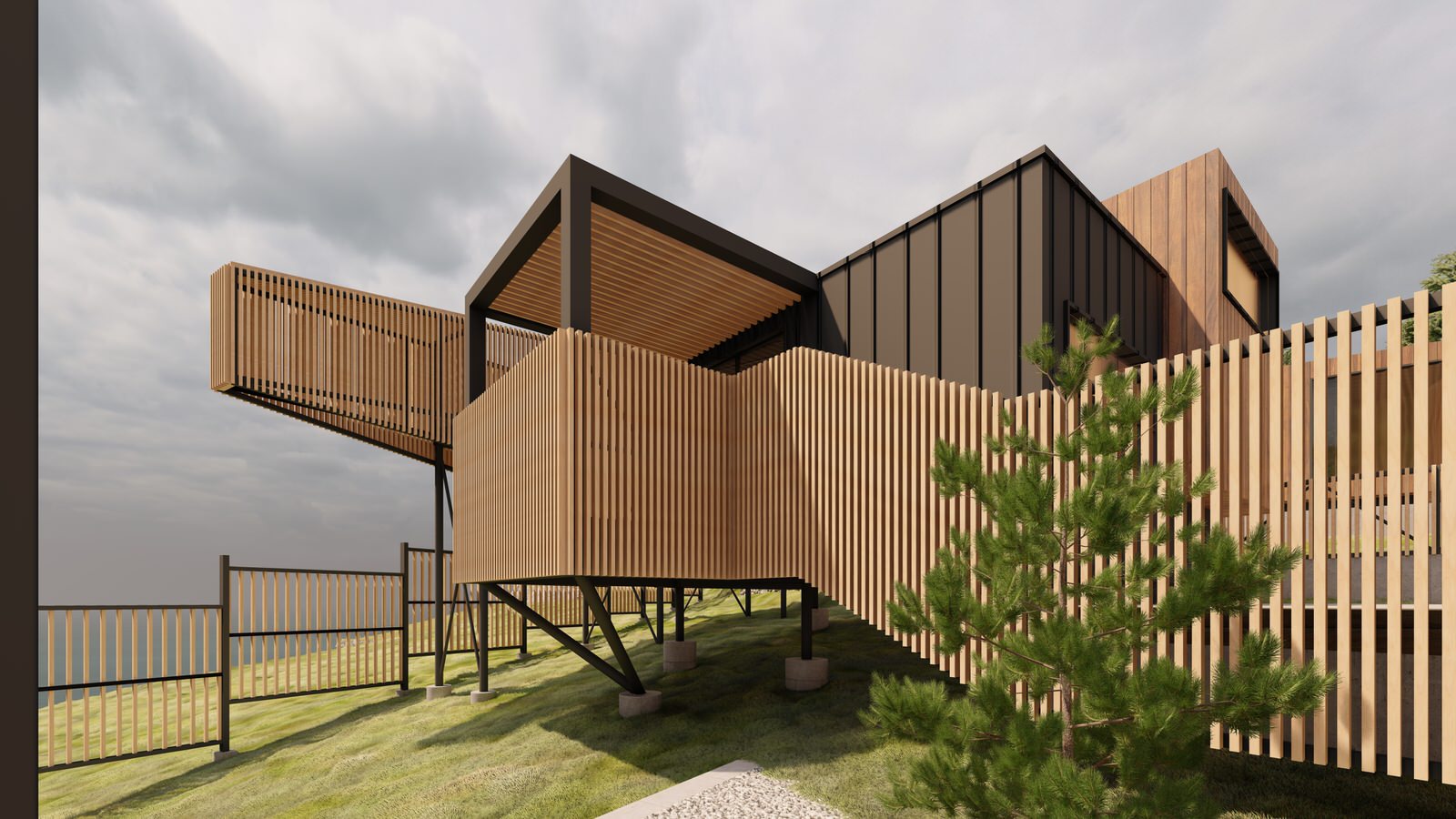 Laspodis. Проект глэмпинга на южном берегу Крыма