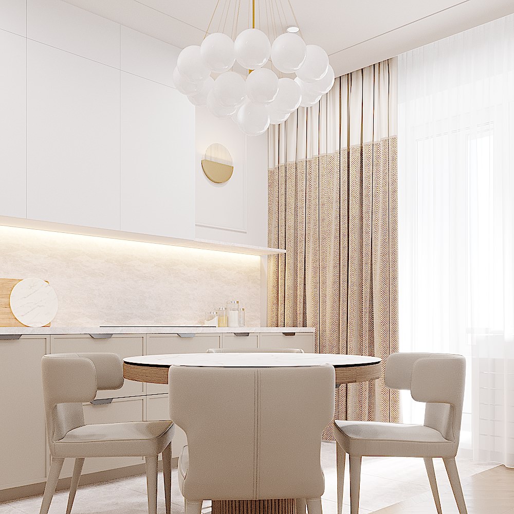 Обложка проекта: Дизайн-проект двухкомнатной квартиры в ЖК Нестеровский