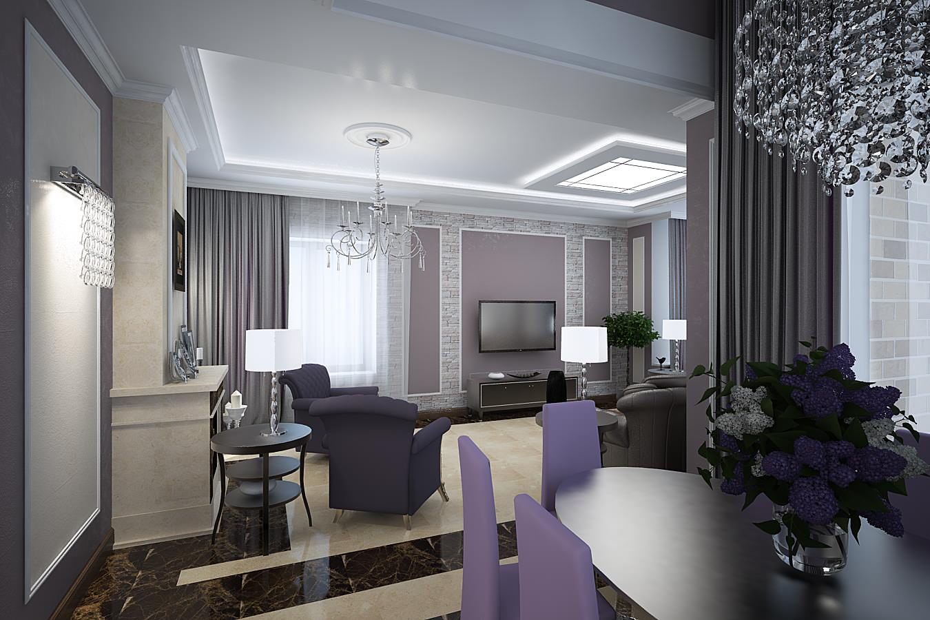 Дизайн-проект загородного дома 370 кв.м