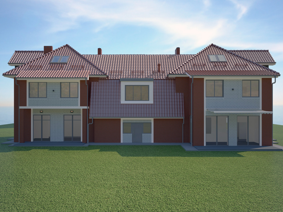 Оформление фасада частных домов