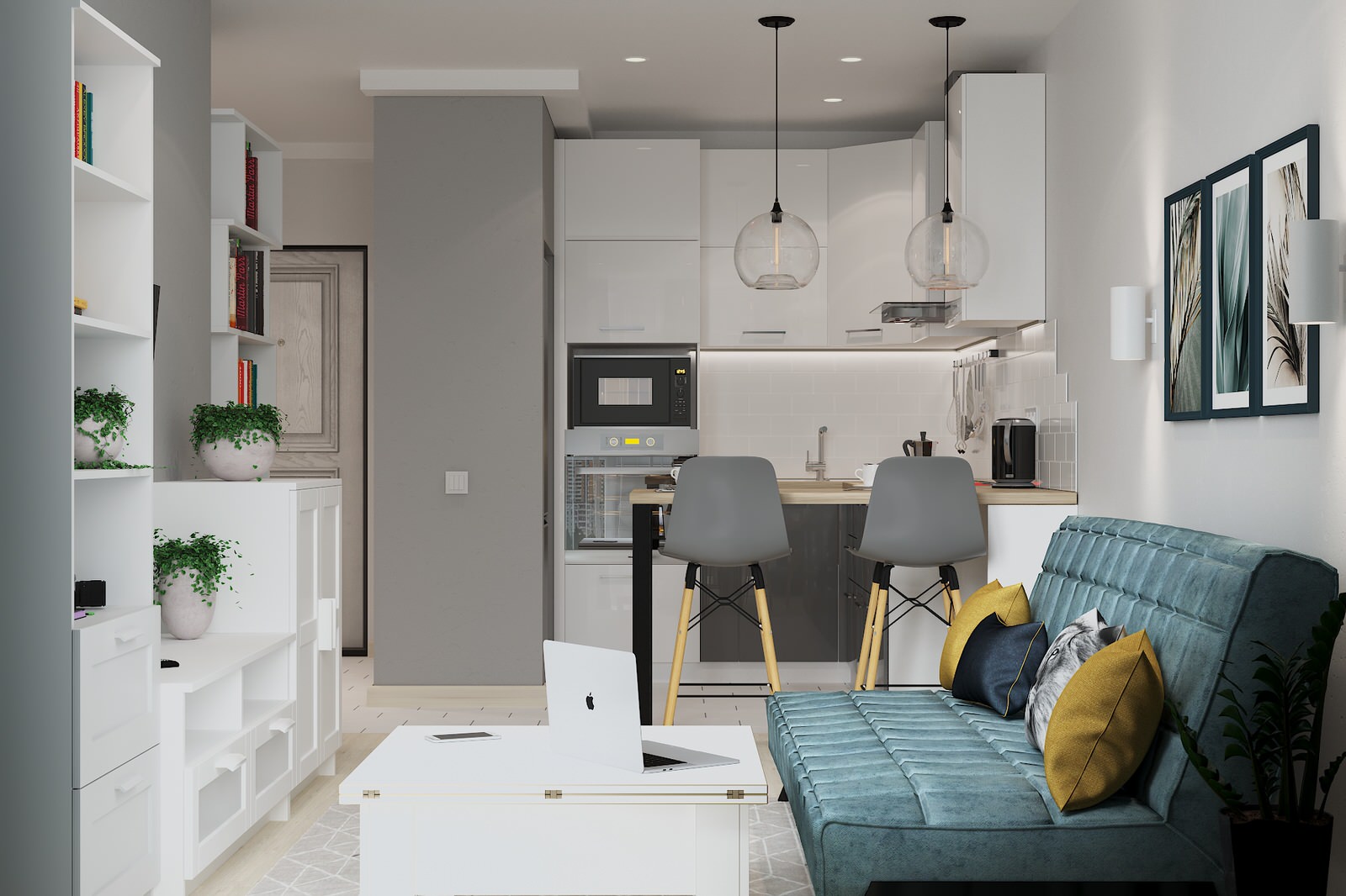 однокомнатная квартира