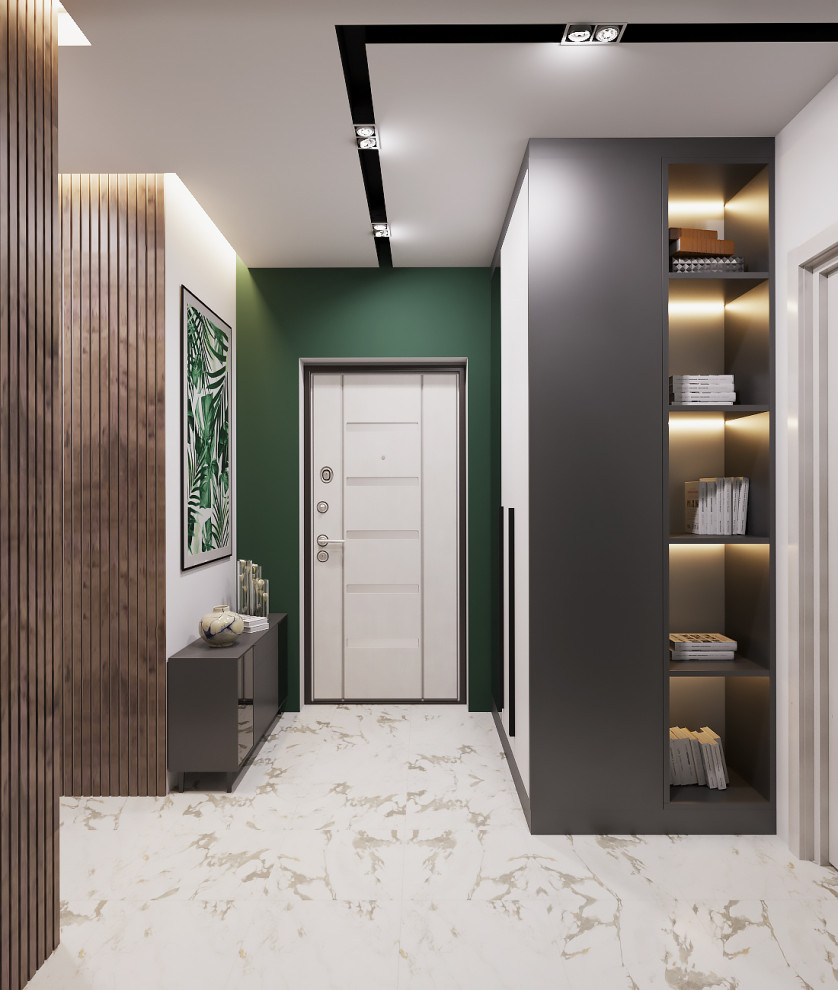 Дизайн проект 2х-комнатной квартиры в современном стиле