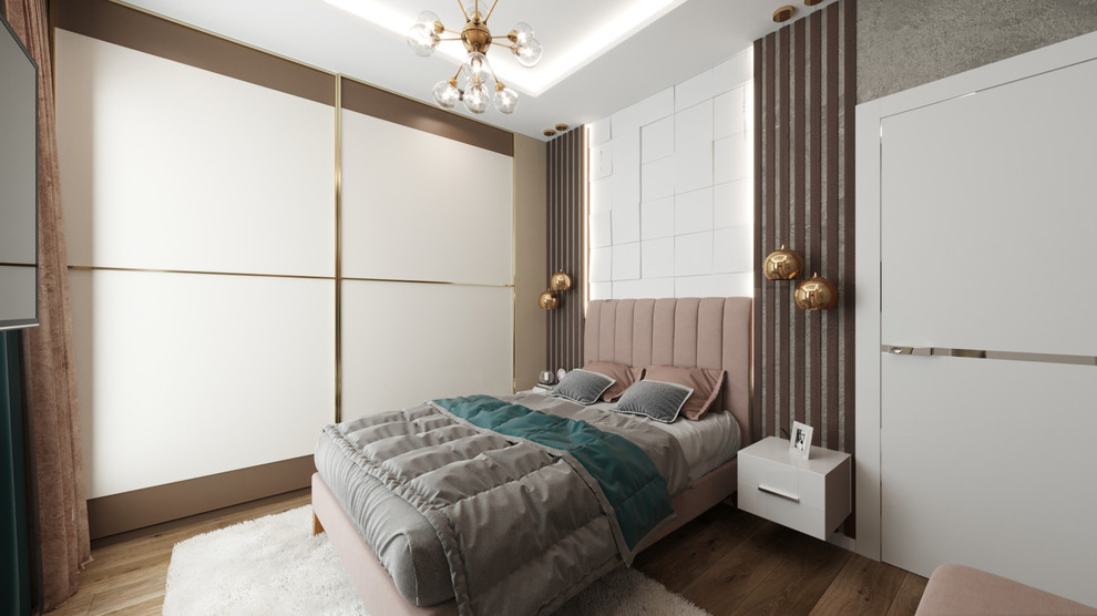 Дизайн интерьера спальни по ул.Садовая