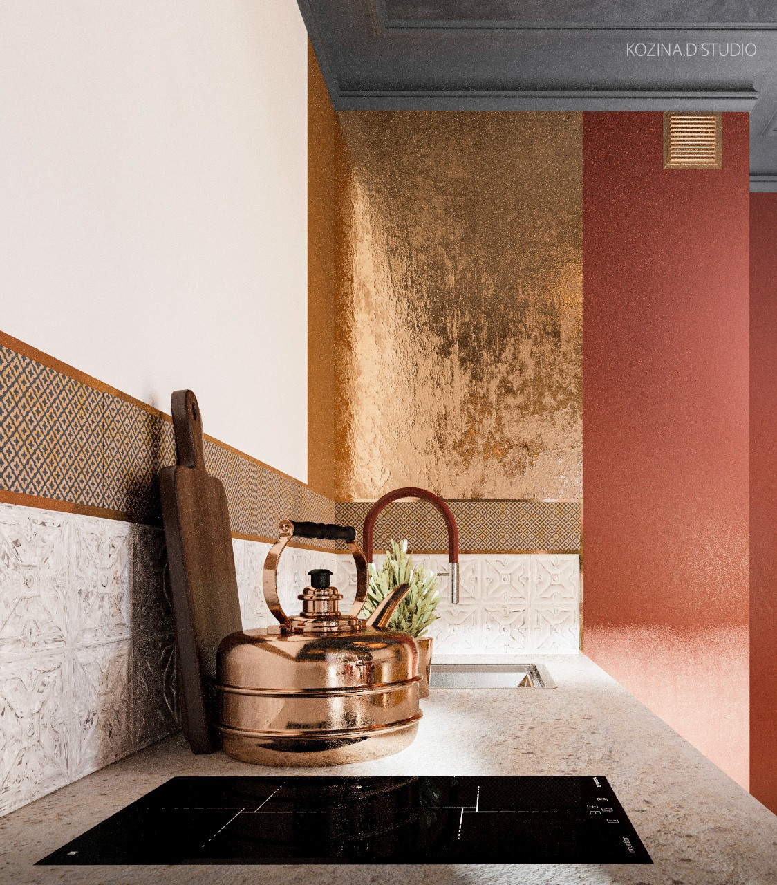 Проект двухкомнатной квартиры (86 м²) в Санкт-Петербурге