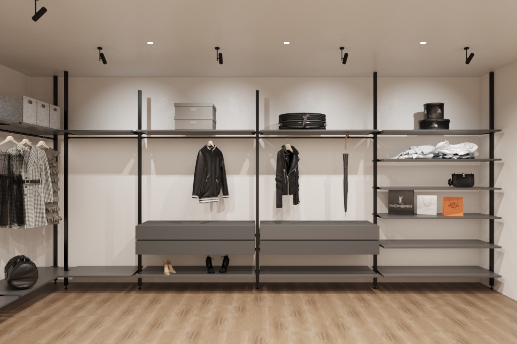 Дом ДНТ "Удача". Гардеробная