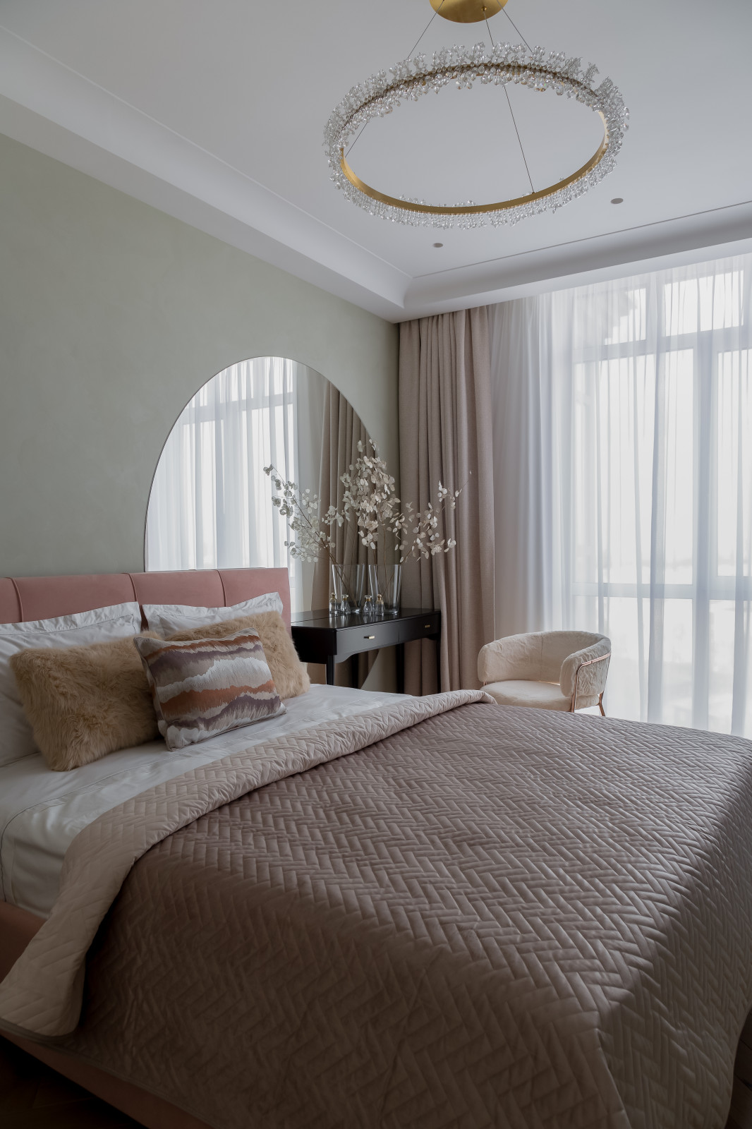 Квартира в мятных тонах