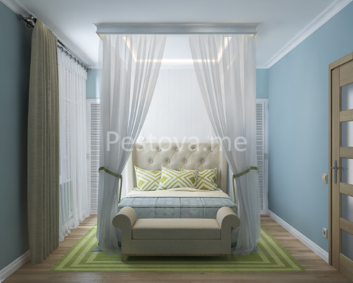 Дизайн двухкомнатной квартиры в ЖК Царская Столица