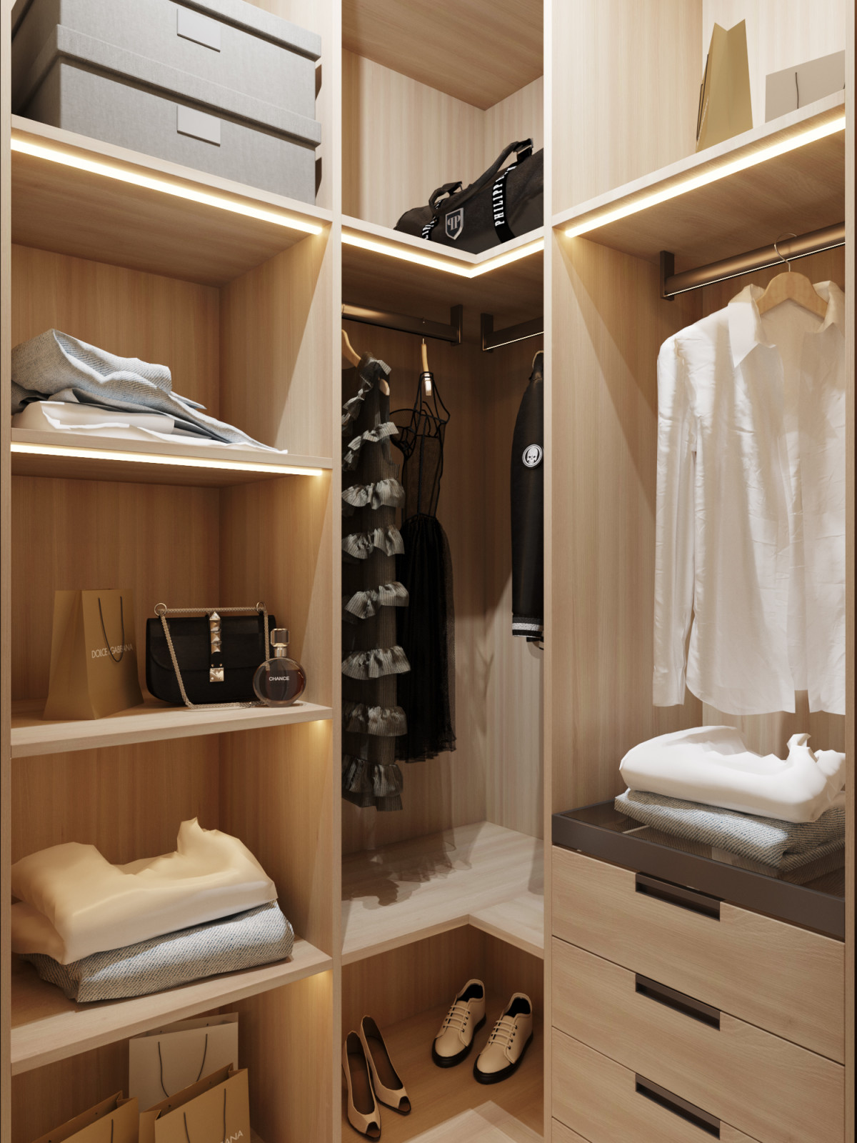 Встроенная гардеробная